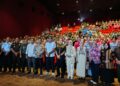 Refleksi Nilai Juang TNI, Gubernur Sultra dan Jajaran Forkopimda Nonton Bareng Film Believe